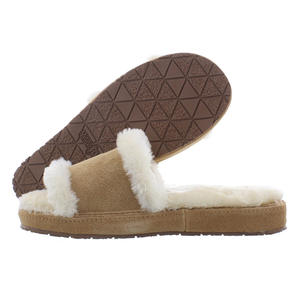 Zapatos de Mujer Minnetonka Pansy Slide Color: Bronceado/Crema |   100% Auténtico - Product Image 1