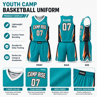 Maillots de basketball personnalisés pour jeunes – Canada – Maillots d'équipe sublimés pour ligues scolaires – Respirants, performance Dri-FIT – Commandes en gros, faible MOQ