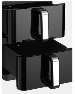 หม้อทอดไร้น้ำมันแบบสองช่อง พร้อมระบบควบคุมอุณหภูมิอิสระ หน้าจอสัมผัส เครื่องใช้ไฟฟ้าในครัวเรือนระดับพรีเมียม - Product Image 2