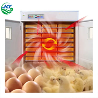 Incubateur automatique à température constante haute capacité, adapté à l'éclosion des œufs de poulet, de canard, de caille et d'oie dans les fermes.