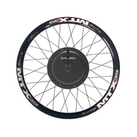 Kit de conversion de roue arrière 27,5 pouces pour vélo/moto électrique avec moteur moyeu BLDC 48V 1500W, en aluminium, pour VTT, avec batterie et système d'irrigation