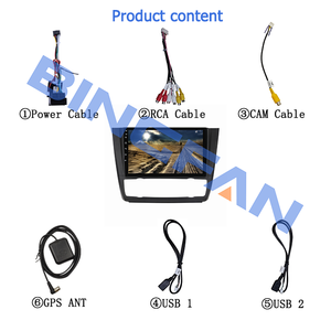 9 pouces voiture MP5 <span class=keywords><strong>Radio</strong></span> WIFI BT octa-core 2.5GHz autoradio GPS <span class=keywords><strong>antenne</strong></span> Android 10 pour <span class=keywords><strong>Bmw</strong></span> <span class=keywords><strong>1</strong></span> série 2008-2012 - Product Image 4