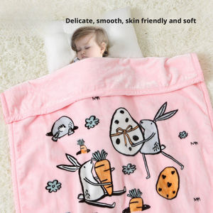 Manta <span class=keywords><strong>Infantil</strong></span> y para Bebés de Punto Acogedora con Estampado Animal para Todas las Estaciones - Suave, Cálida, Antibacteriana, Estilo Americano, Comodidad Invernal - Product Image 5