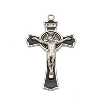 Porte-clés avec croix de jésus, trousseau à clés, offre spéciale