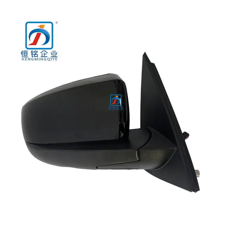 New Black X5 E70 LCI Side Rearview Mirror Assembly With Camera all part