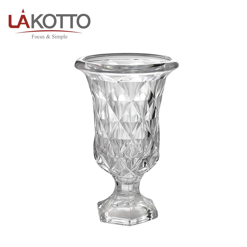 New Arrival Home Decor Hot Products Custom Crystal Vase Glass Vase For Home Decor