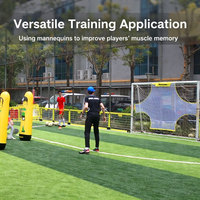Filet de football personnalisé en tissu polyéthylène pour entraînement 5, 7, 11 joueurs – Équipement sportif et fournitures de fabrication