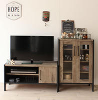 Buffet moderne multifonctionnel en bois à 3 portes et 3 étagères, armoire de rangement pour salle à manger et hôtel, OEM