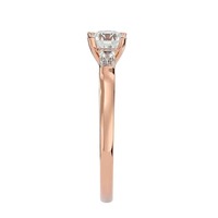 Bague en diamant moissanite pour femme, fournisseur indien, pour fiançailles, mariage et anniversaire, disponible au prix de gros.