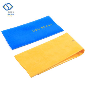 <span class=keywords><strong>Tuyau</strong></span> d'irrigation agricole haute pression en <span class=keywords><strong>PVC</strong></span> plat avec protection anti-UV, diamètre de 1 à 6 pouces pour une évacuation <span class=keywords><strong>flexible</strong></span> de l'eau - Product Image 4