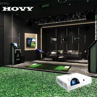 Simulateur de golf AR intérieur HOVY avec projection interactive, résolution 1920x1200
