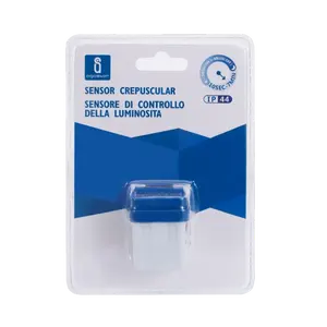 Sensore di controllo della luce, blu, con rilevamento della luminosità e regolazione automatica; ideale per la regolazione dell'illuminazione e il risparmio energetico - Product Image 3