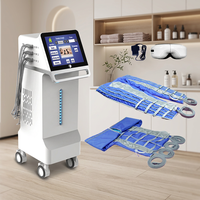 Nouvelle conception de machine de massage par compression d'air, combinaison de massage corporel par pression d'air, écran tactile réglable, équipement de salon et de spa