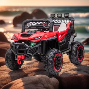 سيارة كهربائية للأطفال بمقعدين على طراز كان آم مافريك UTV، تعمل ببطارية قابلة للشحن 24 فولت، لعبة سيارة للأطفال للقيادة - Product Image 3