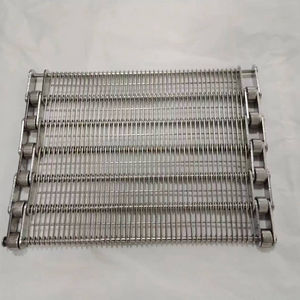 Paslanmaz çelik göz bağlantı konveyör bant anında dondurulmuş dondurucu - Product Image 3