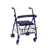 Vente directe des fabricants de fauteuils roulants pliants en aluminium pour personnes âgées, handicapées, chariots de courses médicaux portables