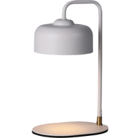 Lampe chauffe-cire électrique de luxe en métal pour hôtel et SPA, avec variateur d'intensité et minuterie, ampoule GU10, vente en gros
