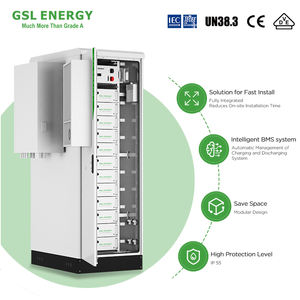 Sistema de Almacenamiento de Batería de Litio con Inversor Exterior Todo en Uno GSL Energy de 60kwh/100kwh con Lifepo4, Fácil Instalación, CESS - Product Image 6