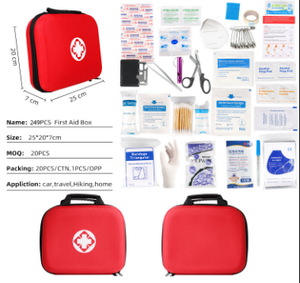 Sac tactique portable en nylon avec logo personnalisé, trousse de premiers soins, kit de survie pour aventures en plein air, cadeau promotionnel d'entreprise, sérigraphie - Product Image 5