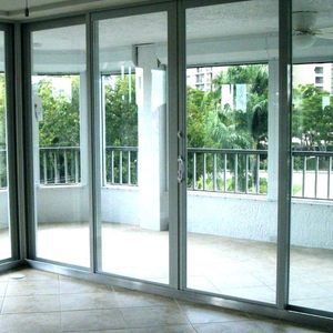 <span class=keywords><strong>Porte</strong></span> coulissante en aluminium, livraison gratuite, 3000mm x 2080mm, <span class=keywords><strong>porte</strong></span> coulissante en verre simple - Product Image 2