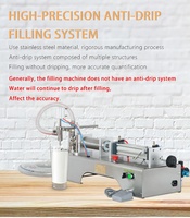 Machine de remplissage de liquides semi-automatique, capable de remplir des liquides comme le Sprite, le Coca-Cola, la bière, le lait et bien plus encore.