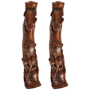 Prensapapeles de cobre púrpura, adorno artesanal de bambú hecho a mano, regalo para decoración del hogar y la oficina - Product Image 4