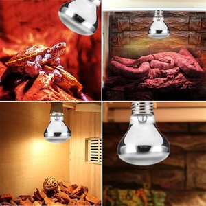 HoneyFly R125 R115 Infrarot-Heizlampe Gold Silber E27 220V 275W Haustier-Wolfram-Badewannenheizung Glühbirne zur Lebensmittelwärmung - Product Image 5