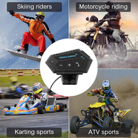 SY3 casque sans fil interphone système de Communication mains libres étanche moto casque sans fil interphone moto écouteur