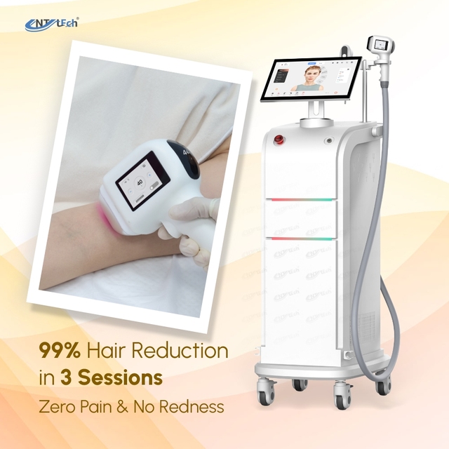 Newest MDR CE Untlaser High Power 800w 1500W Diode Laser 4 Waves 755 808 940 1064nm Hair Removal Beauty Salon Equipment