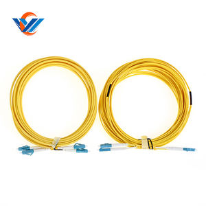 Câble de brassage <span class=keywords><strong>fibre</strong></span> <span class=keywords><strong>optique</strong></span> LC UPC vers LC UPC Duplex OS2 Monomode 2.0mm G.657.A2 avec gaine PVC/LSZH pour WAN/LAN/FTTX - Prix usine - Product Image 4