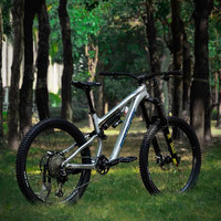 Vélo de montagne Enduro en alliage d'aluminium 27,5 29 pouces, 11 vitesses, suspension intégrale, frein à disque, descente, vente en gros