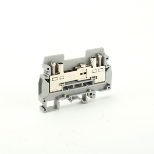 UK6S Din Rail <b>Terminal</b> Block 2 Pole 100A 5-10 AWG Copper Contact Screw Connection - Product Image 4