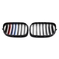 Nouvelle calandre de pare-chocs avant JAXP pour BMW Série 7 F01 2008-2012, pièces de voiture de course, en ABS, double lamelle, trois couleurs