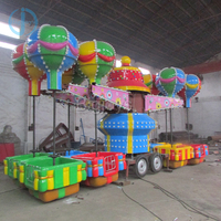 Manège familial portable pour parcs d'attractions intérieurs et extérieurs, type Samba Balloon rotatif, facile à déplacer, avec remorque, grande capacité, à vendre