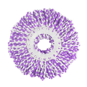 <b>Microfiber</b> <b>mop</b> head replacement equipment <b>mop</b> head, round replacement for household absorbent <b>mop</b> and sweeper. - Product Image 4