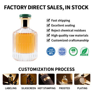 ขวดน้ำหอมทรงกระบอกแบนแบบหรูหราสั่งทำพิเศษ ขนาด 30 มล./50 มล./100 มล. ขวดแก้วเปล่าสำหรับบรรจุน้ำหอม พร้อมจำหน่าย - Product Image 6