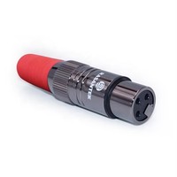 Câble Micro Premium RASANTEK RSH-008 XLR Femelle Plaqué Or 24K Cuivre Haute Pureté Audio Professionnel Prise 3 Broches 12V Fil 7.0-9.0mm