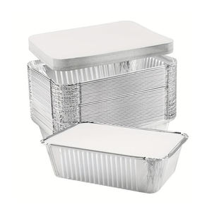 Casserole CPET avec couvercle, <span class=keywords><strong>cocotte</strong></span> ovenable avec couvercle, <span class=keywords><strong>cocotte</strong></span> de cuisson avec couvercle feuille de papier d'aluminium pour boîte à lunch - Product Image 5