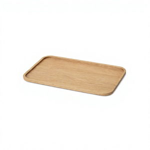 Plateau de service en bois de luxe, fabriqué en bois massif de qualité supérieure, conçu pour un service quotidien, décoration de la maison, style table basse - Product Image 1