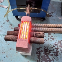 Le forgeage chaud en acier de générateur d'induction solide de forgeron à haute fréquence éteignant le réchauffeur d'induction usine 30KW