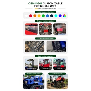 Tracteur chenillé 2RM fiable et robuste avec moteur puissant de 70 CV et chenilles épaissies et larges pour l'agriculture en rizière - Product Image 6