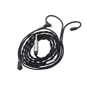 Audio Cable For Aviation Headset Silver-Plated Copper Detachable Long Microphone High Definition Sound - Product Image 1