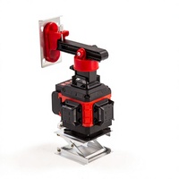 Niveau laser 3D 4D à faisceau vert et rouge avec télécommande, trépied, base réglable, lunettes de sécurité pour carrelage, logo personnalisé, usine