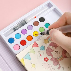 Livre de coloriage à l'eau en gros pour enfants et adultes, mini livre de coloriage mandala personnalisé, ensemble d'art à l'eau en vrac - Product Image 6