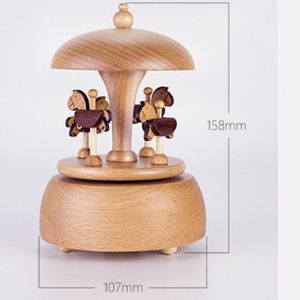 Carine di <span class=keywords><strong>musica</strong></span> in legno di faggio di alta qualità carine giostra in legno carine giostra popolare <span class=keywords><strong>regalo</strong></span> di natale <span class=keywords><strong>per</strong></span> gli amanti dei bambini - Product Image 5