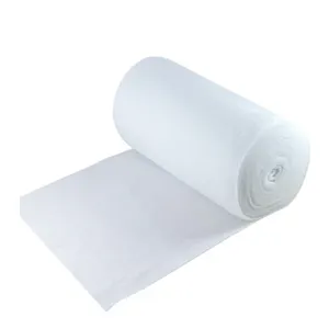 RT Needle-punched Electrostatic Filter Media Rolls for Paper Frame Pleat Filter