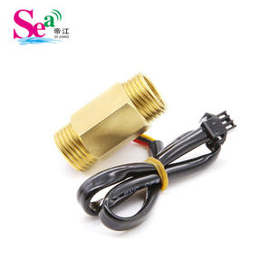 B1 Copper Liquid <b>Flow</b> Sensor Turbine-Type Hall Effect Water <b>Meter</b> with 4-Point Card Reader Compatibility - Product Image 2