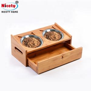 NICETY toptan kişiselleştirilmiş paslanmaz çelik köpek su kasesi/köpek bulaşık - Product Image 2