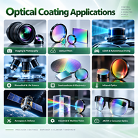 Mesin Pelapis Optik PVD Presisi Tinggi HUASHENG untuk Film AR, HR, Bandpass, Dichroic, Beamspliter, dan IR