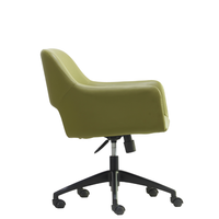 Fauteuil pivotant pour l'hôtellerie, réglable en hauteur, rembourré en PU, chaise de bureau pour hôtel, bureau d'affaires, salle de conférence
